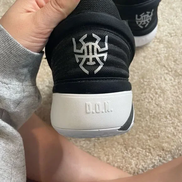 ADIDAS D.O.N issue #2 Cloud Black Basketball Shoe - Picture 10 of 10